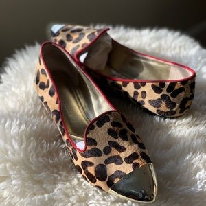 Enzo Angiolini Leopard Print Flats